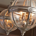 Pendelleuchte Adams (Nickel) 3x - Elstead Lighting
