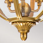Pendelleuchte Adams (messingfarben) 3x - Elstead Lighting