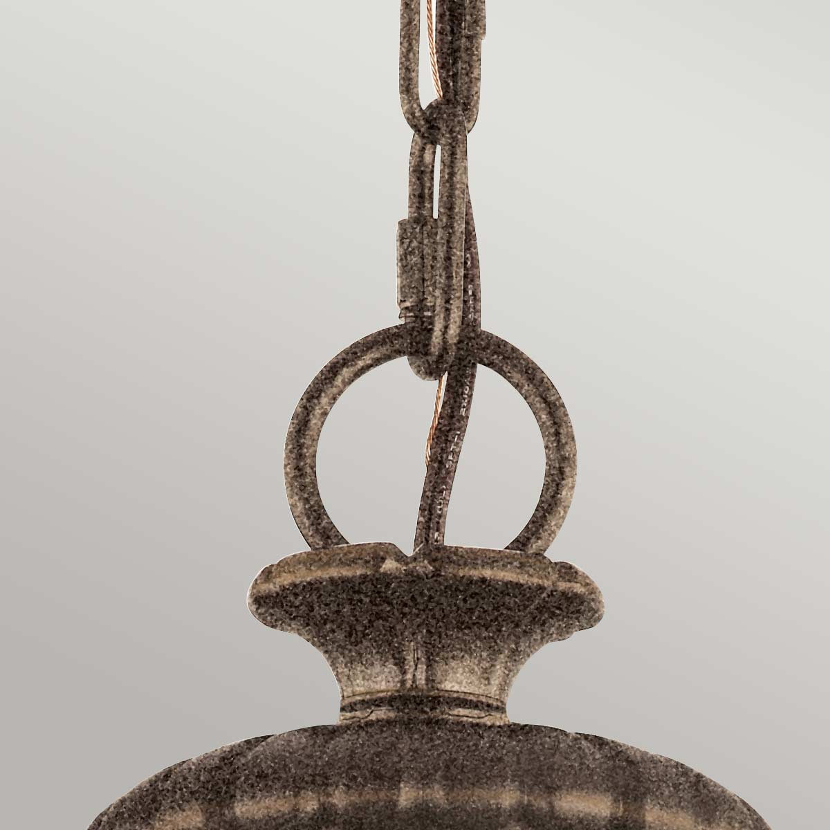 Pendelleuchte Adams (bronzefarben) 3x - Elstead Lighting