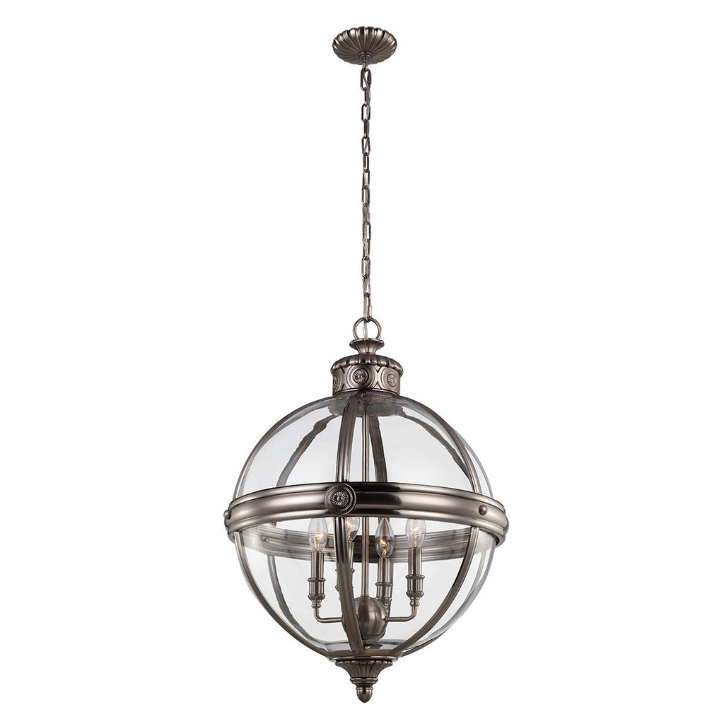 Pendelleuchte Adams (Nickel) 4x - Elstead Lighting