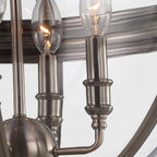 Pendelleuchte Adams (Nickel) 4x - Elstead Lighting