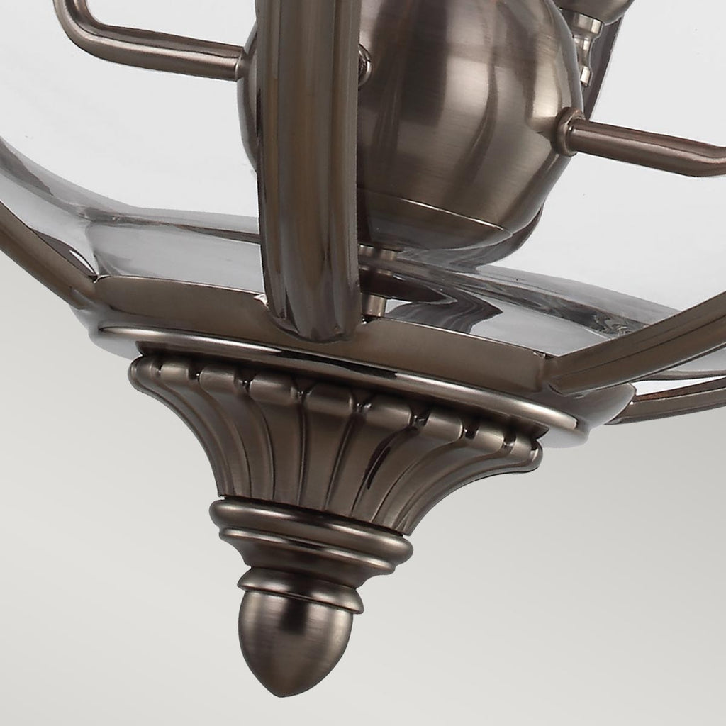 Pendelleuchte Adams (Nickel) 4x - Elstead Lighting