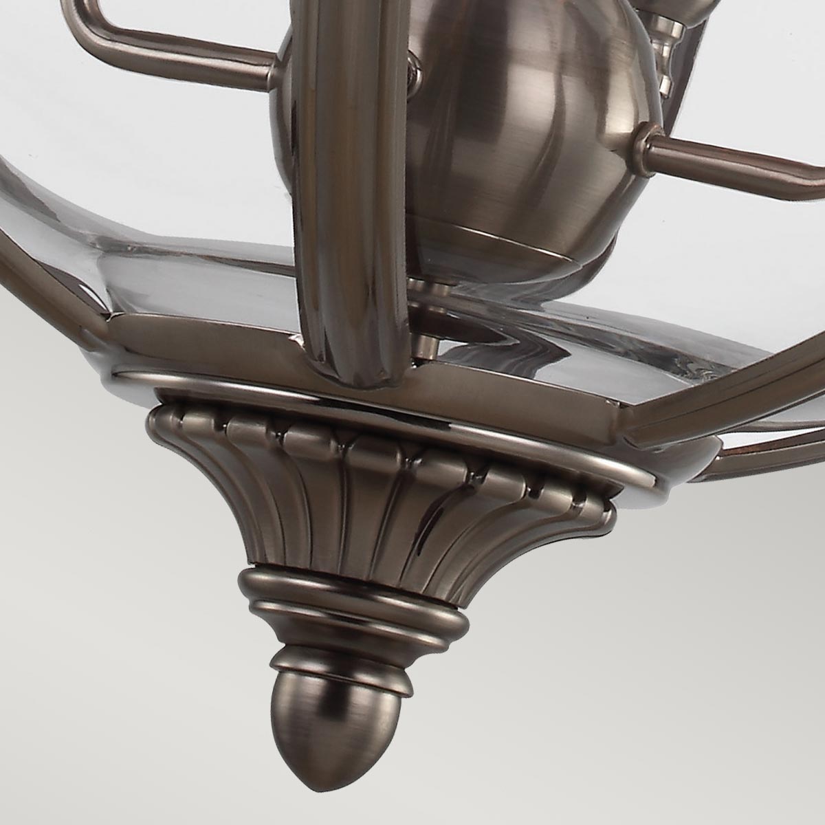 Pendelleuchte Adams (Nickel) 4x - Elstead Lighting