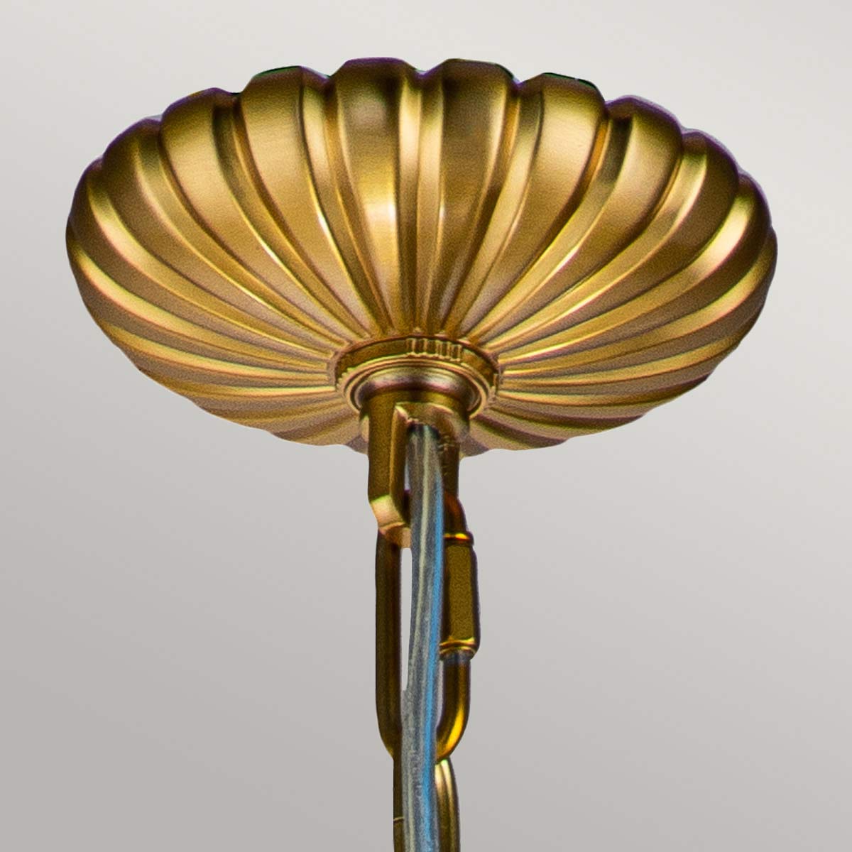 Pendelleuchte Adams (messingfarben) 4x - Elstead Lighting