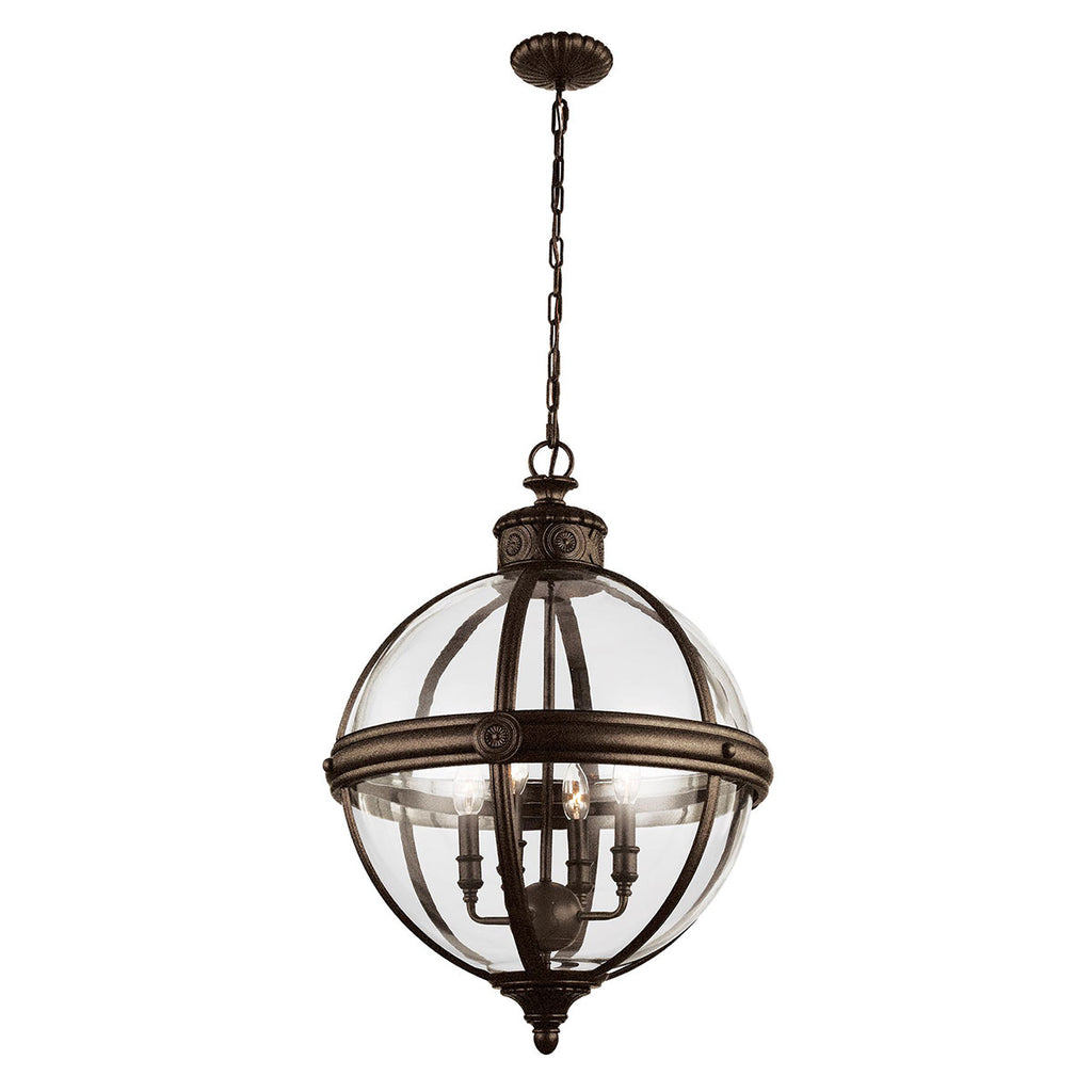 Pendelleuchte Adams (bronzefarben) 4x - Elstead Lighting