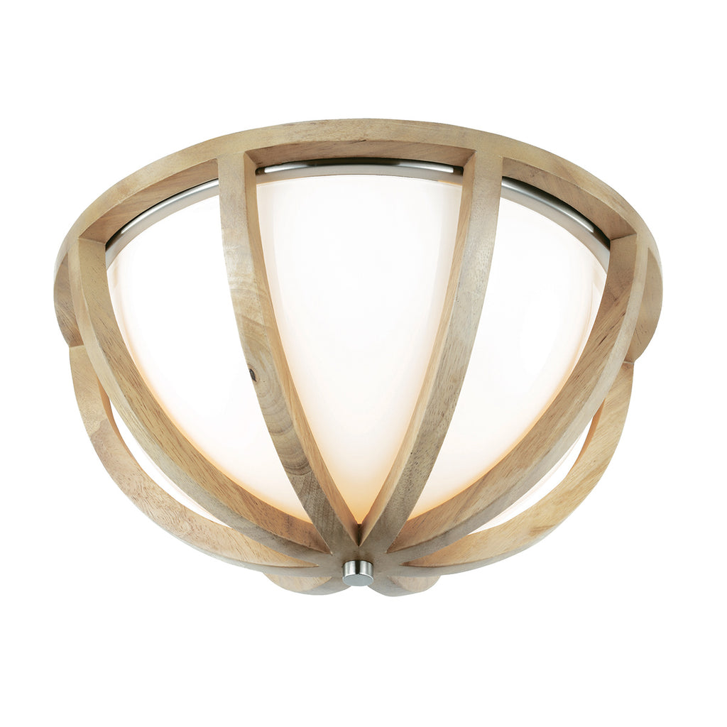 Deckenleuchte Allier (Light Wood/Brushed Steel) 2x - Elstead Lighting