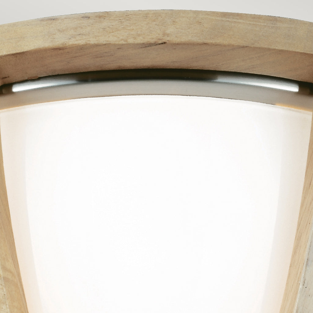 Deckenleuchte Allier (Light Wood/Brushed Steel) 2x - Elstead Lighting
