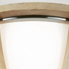 Deckenleuchte Allier (Light Wood/Brushed Steel) 2x - Elstead Lighting