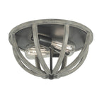 Deckenleuchte Allier (Weathered Oak Wood/Antique Forged Iron) 2x - Elstead Lighting