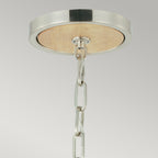 Pendelleuchte Allier (Light Wood/Brushed Steel) 1x - Elstead Lighting