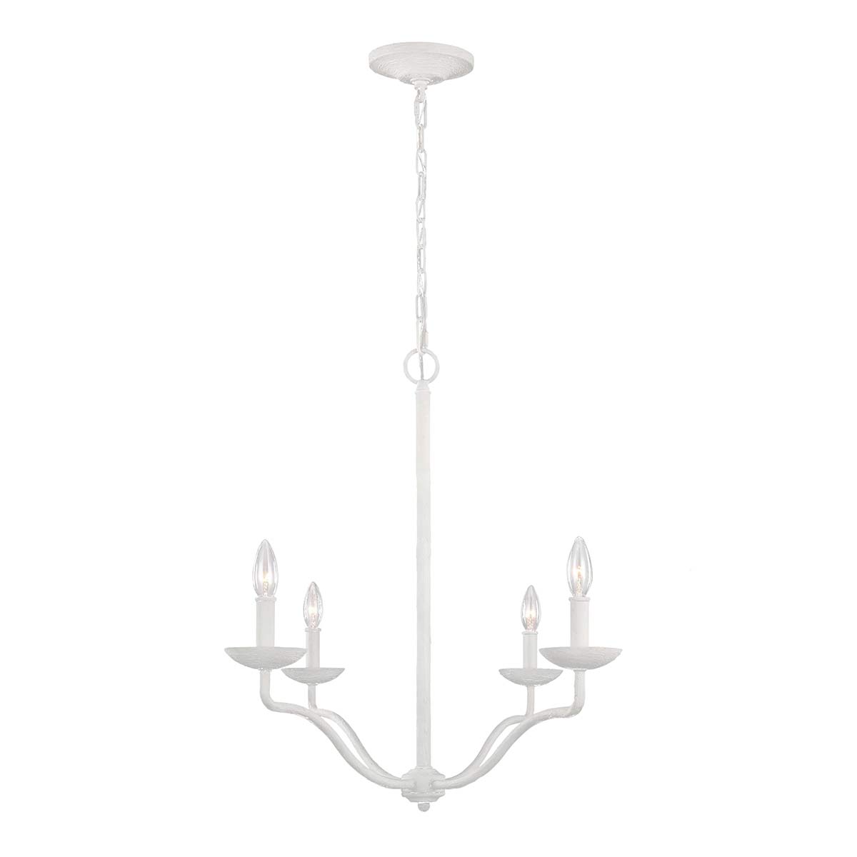 Pendelleuchte Annie (weiß) 4x - Elstead Lighting