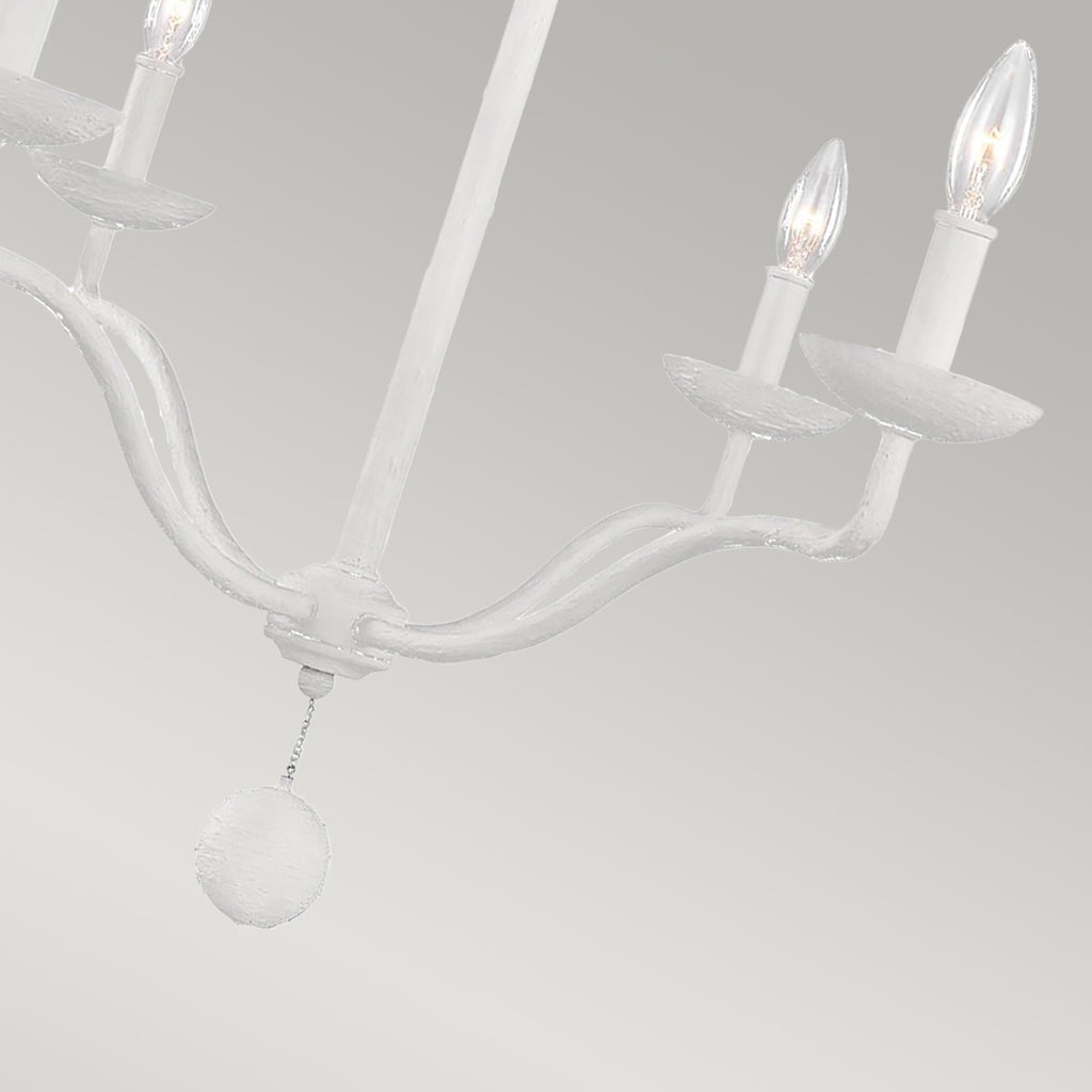 Pendelleuchte Annie (weiß) 4x - Elstead Lighting