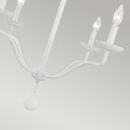 Pendelleuchte Annie (weiß) 4x - Elstead Lighting