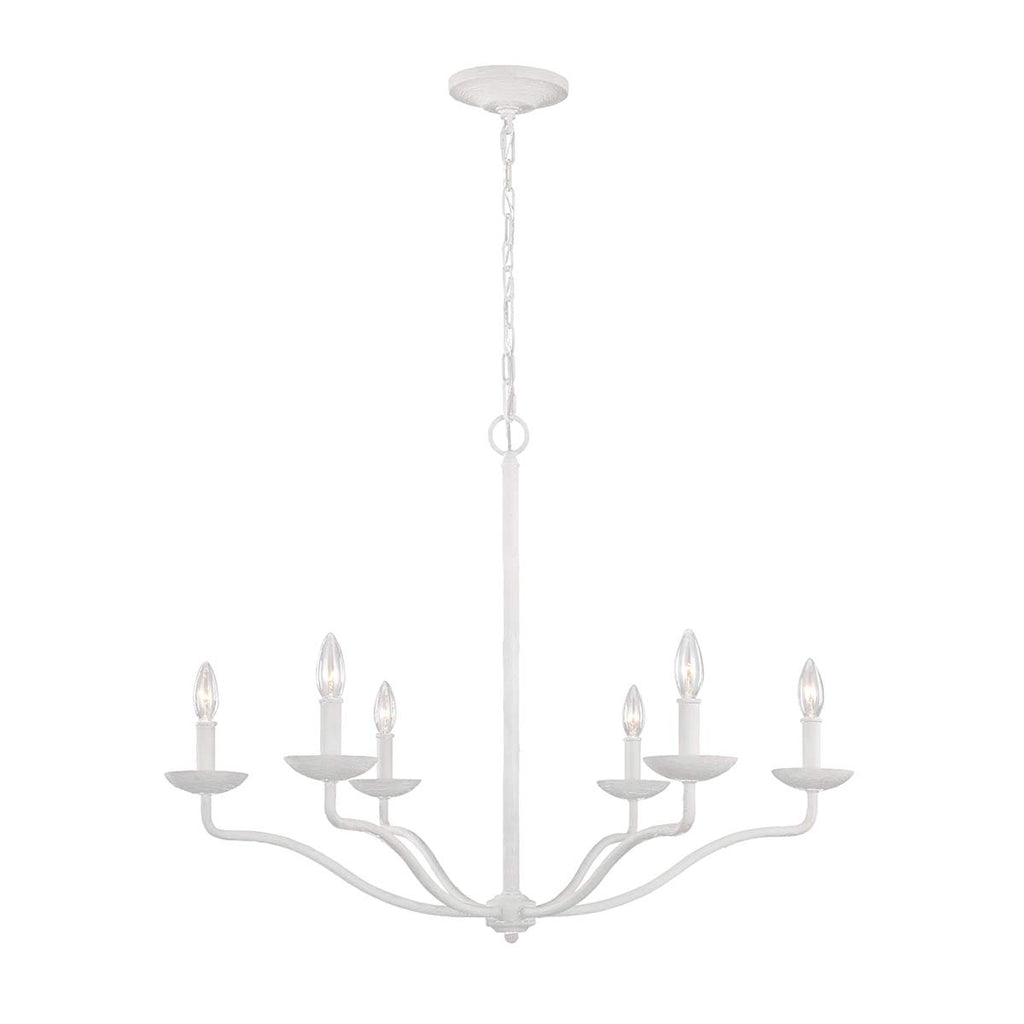 Pendelleuchte Annie (weiß) 6x - Elstead Lighting