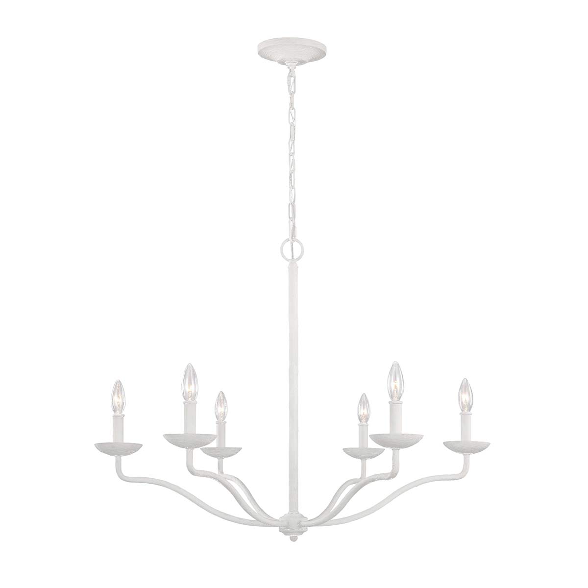 Pendelleuchte Annie (weiß) 6x - Elstead Lighting
