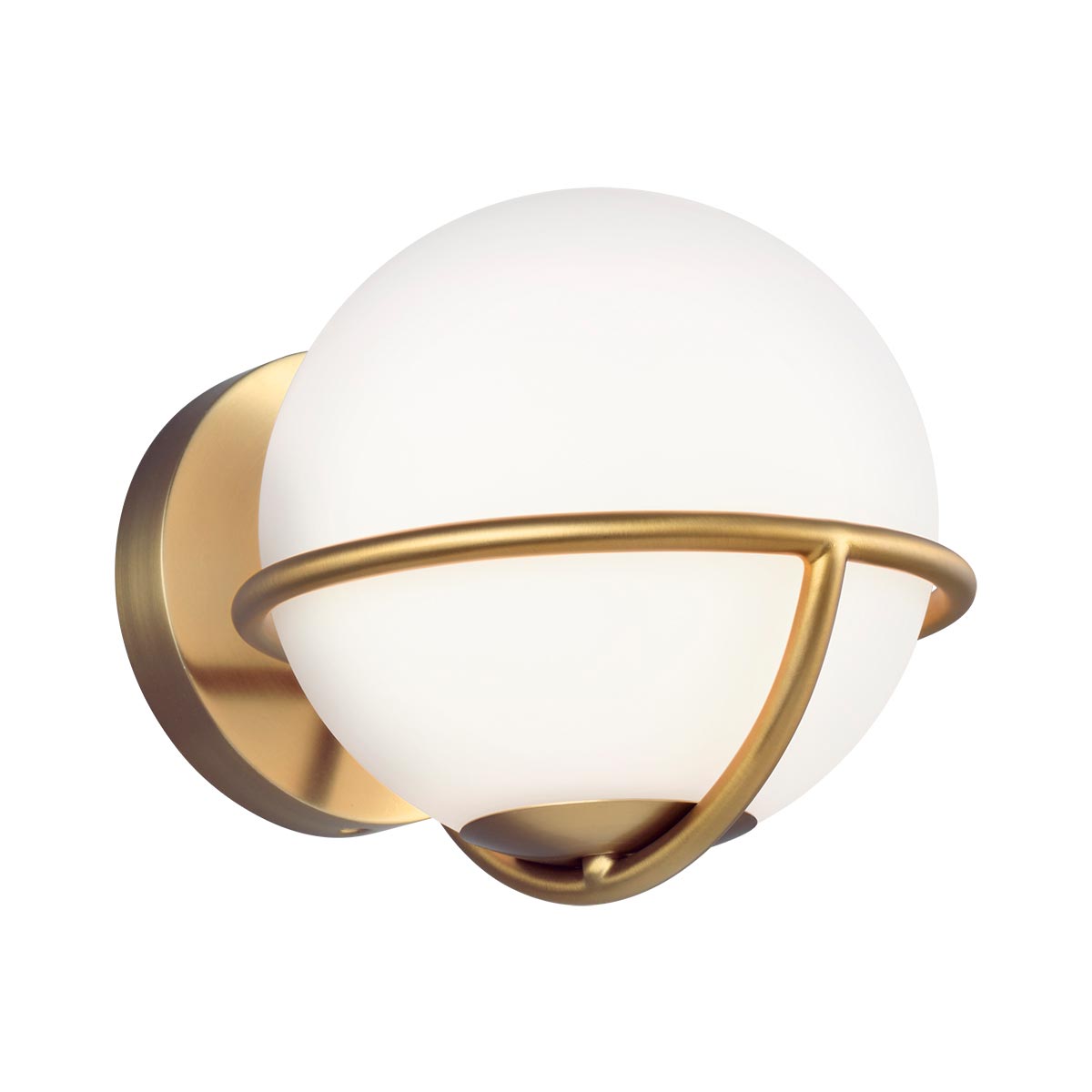 Wandleuchte Apollo (silberfarben) 1x - Elstead Lighting