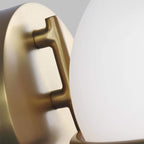 Wandleuchte Apollo (silberfarben) 1x - Elstead Lighting