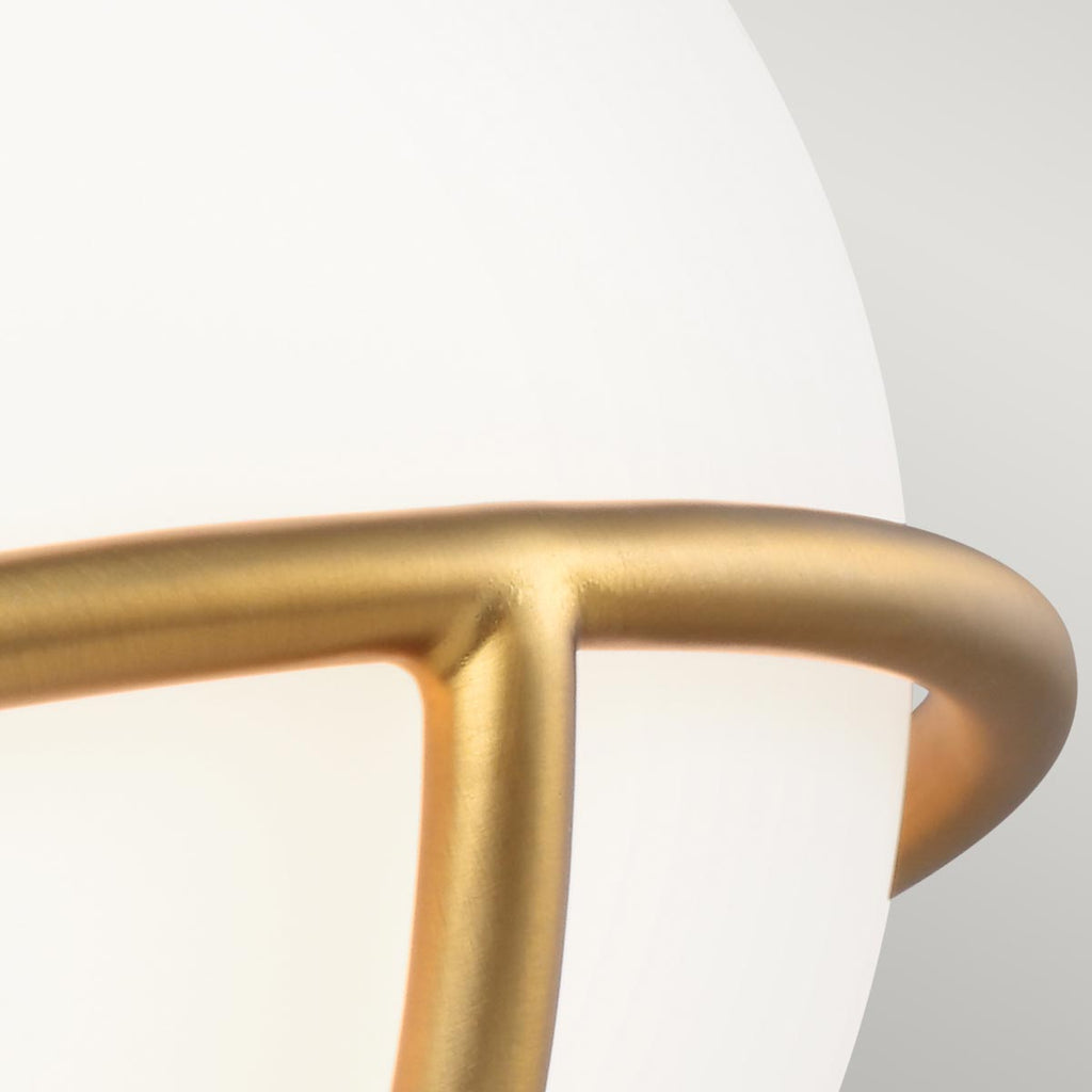 Wandleuchte Apollo (silberfarben) 1x - Elstead Lighting