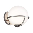 Wandleuchte Apollo (silberfarben) 1x - Elstead Lighting