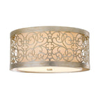 Deckenleuchte Arabesque (silberfarben) 2x - Elstead Lighting