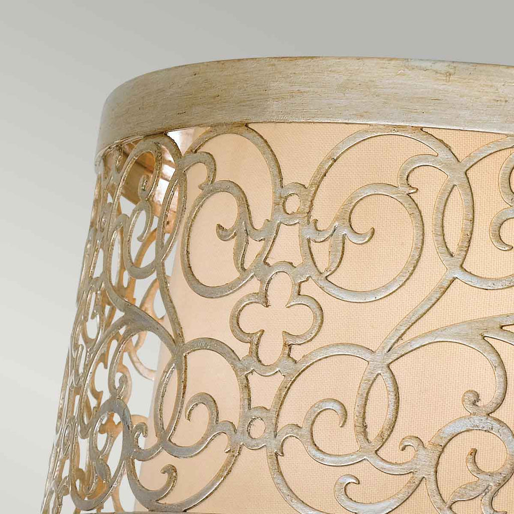 Deckenleuchte Arabesque (silberfarben) 2x - Elstead Lighting