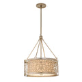 Pendelleuchte Arabesque (silberfarben) 4x - Elstead Lighting