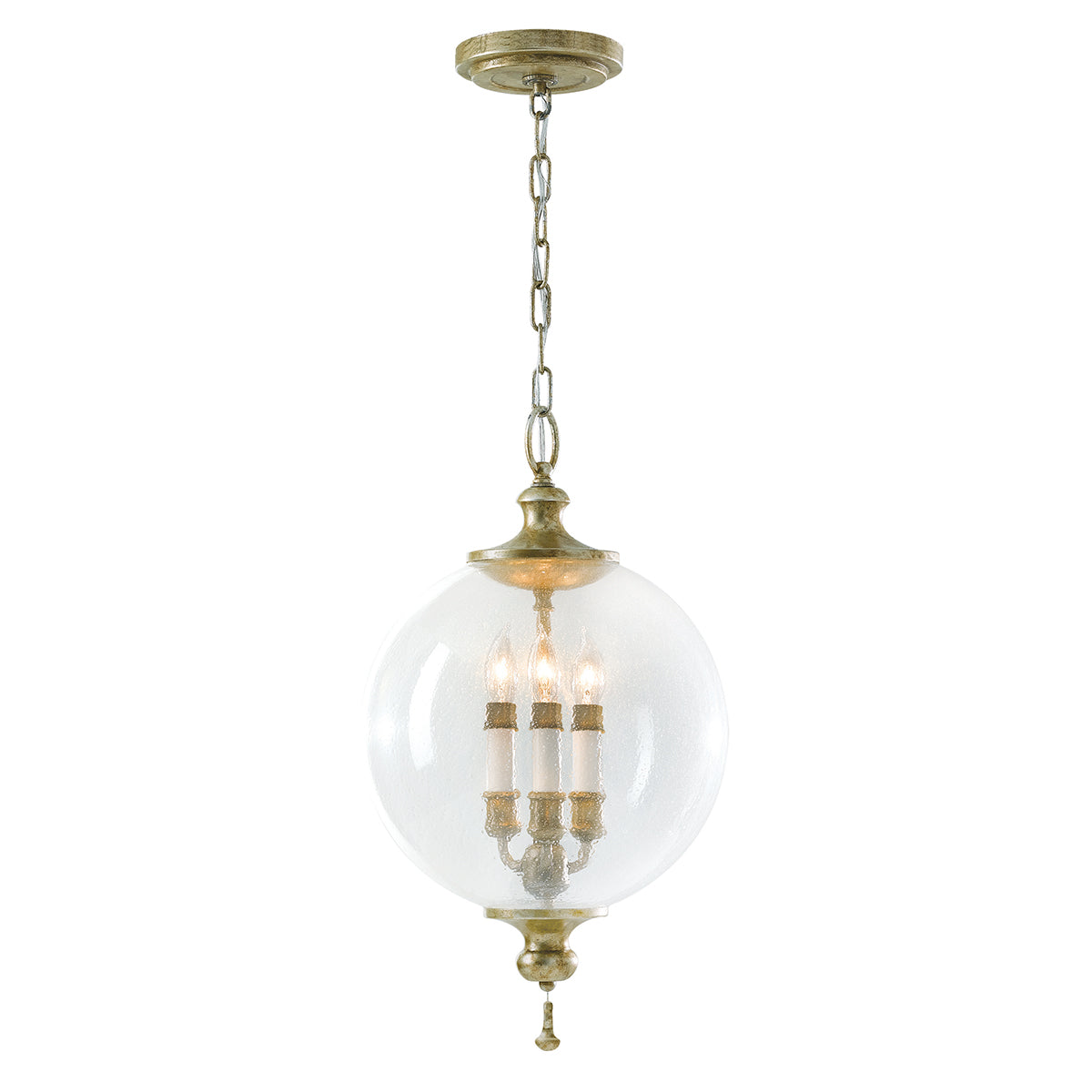 Pendelleuchte Argento (silberfarben) 3x - Elstead Lighting