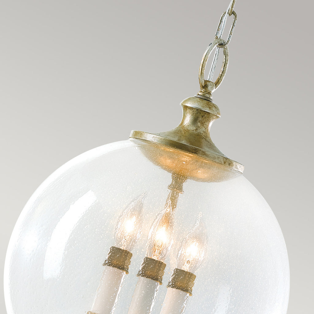 Pendelleuchte Argento (silberfarben) 3x - Elstead Lighting