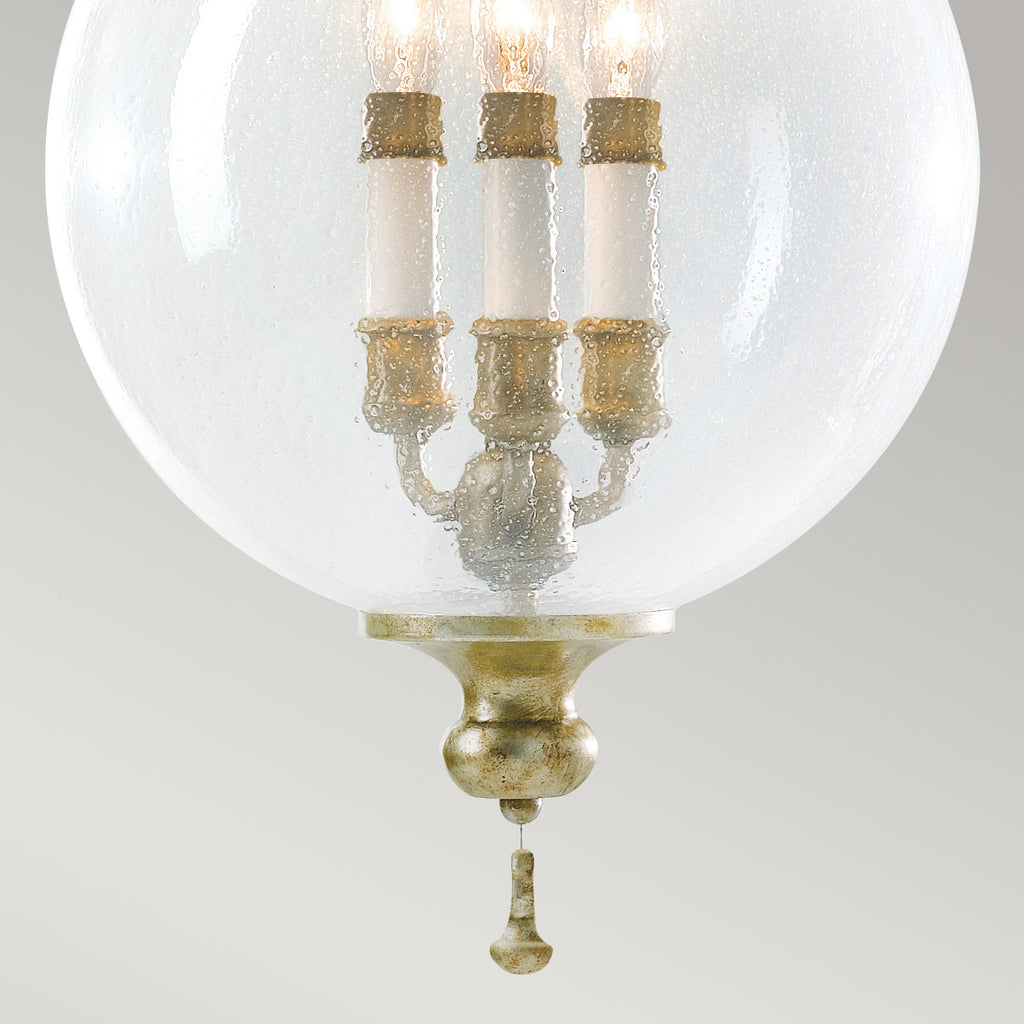 Pendelleuchte Argento (silberfarben) 3x - Elstead Lighting