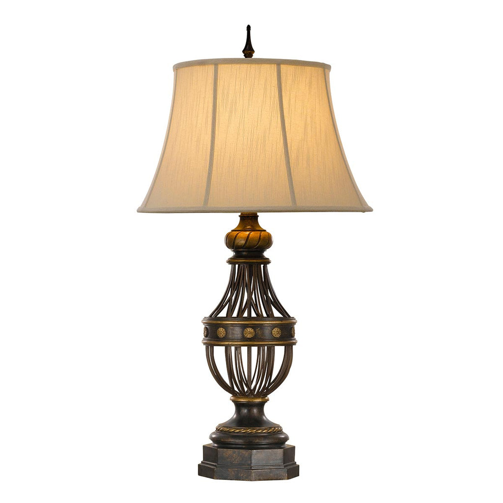 Tischleuchte Augustine (weiß) 1x - Elstead Lighting