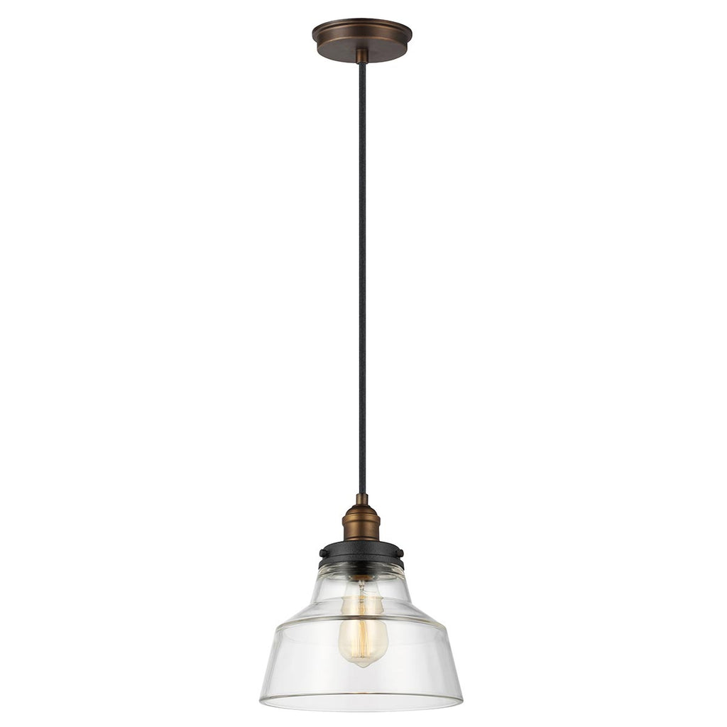 Pendelleuchte Baskin (messingfarben) 1x - Elstead Lighting