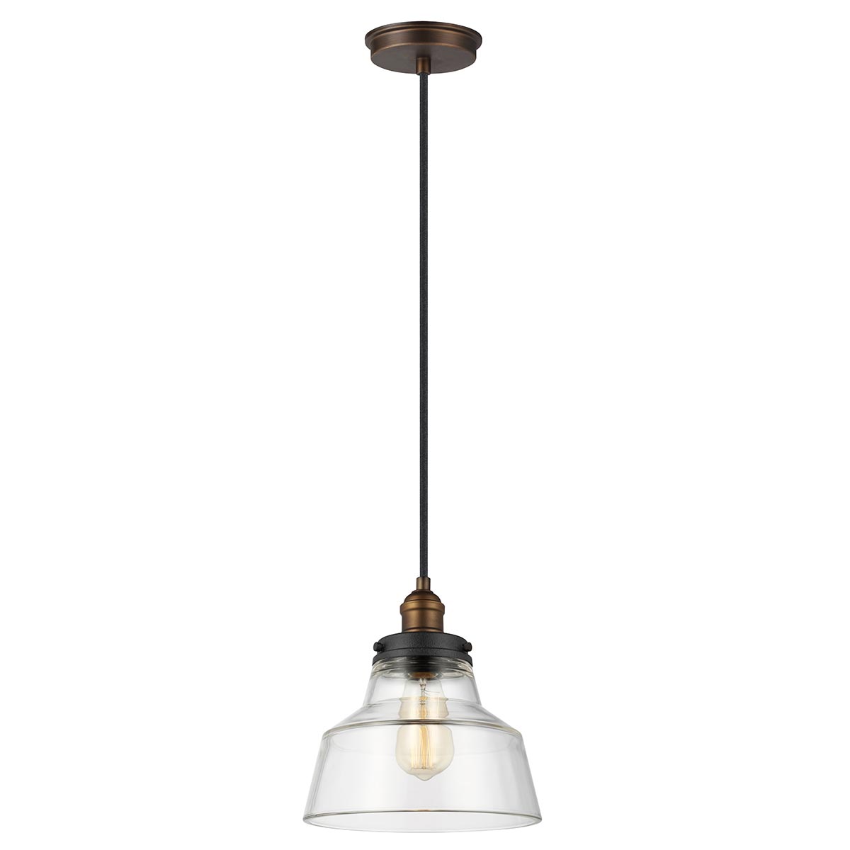 Pendelleuchte Baskin (messingfarben) 1x - Elstead Lighting