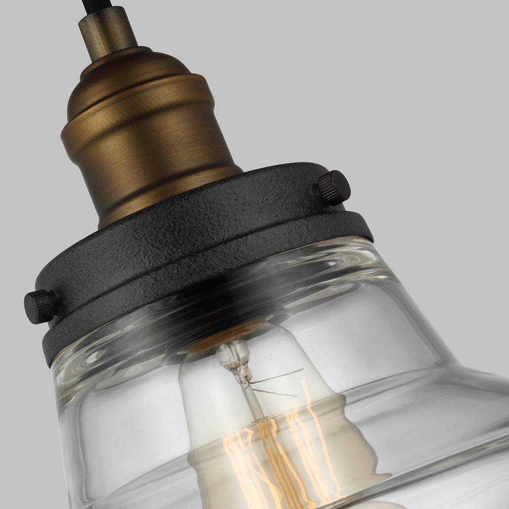 Pendelleuchte Baskin (messingfarben) 1x - Elstead Lighting
