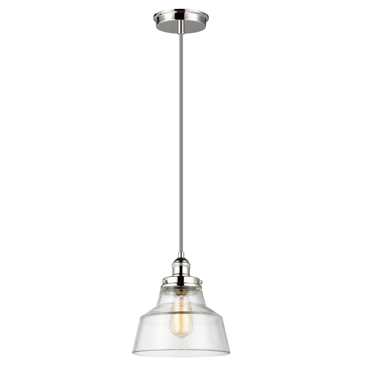 Pendelleuchte Baskin (Nickel) 1x - Elstead Lighting