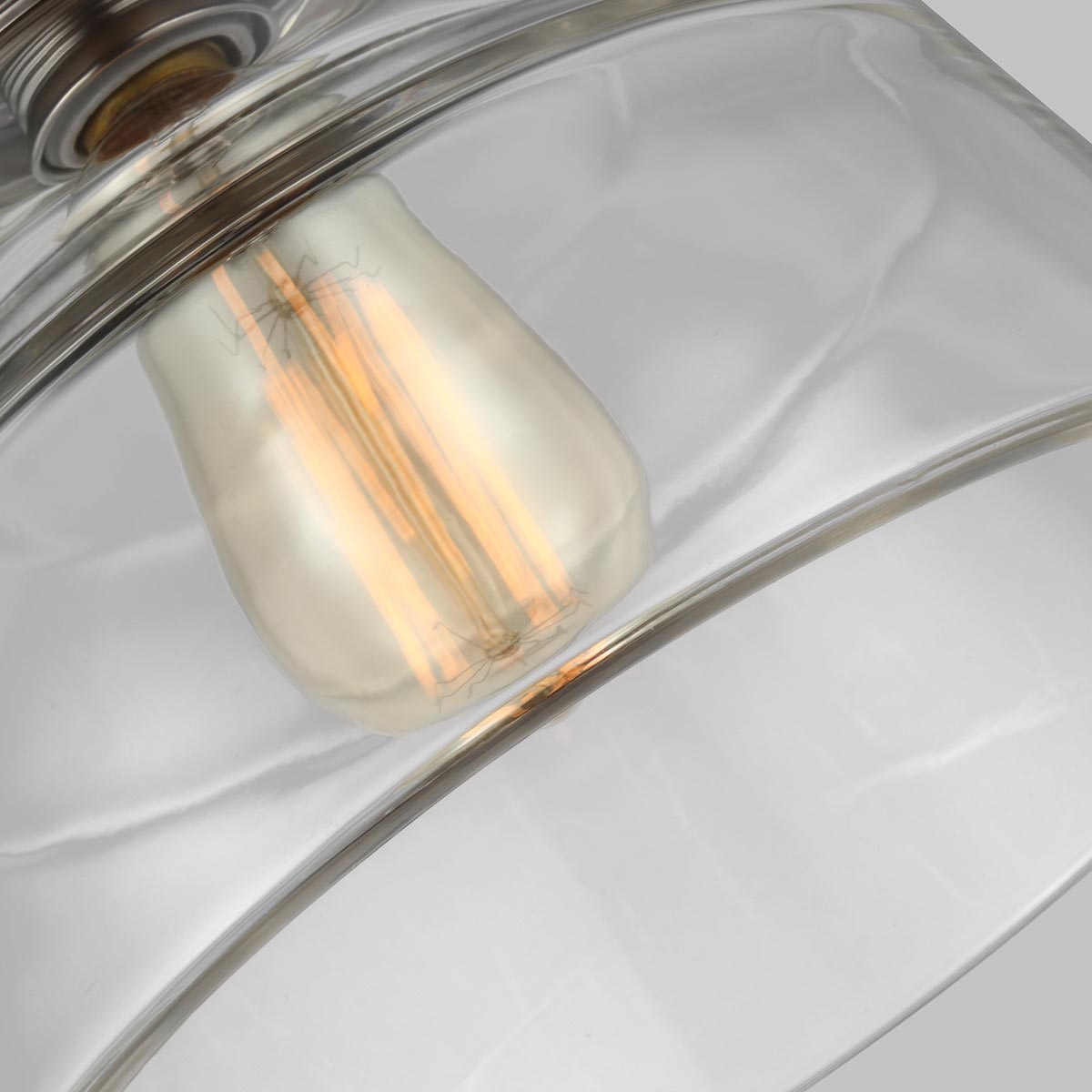 Pendelleuchte Baskin (Nickel) 1x - Elstead Lighting