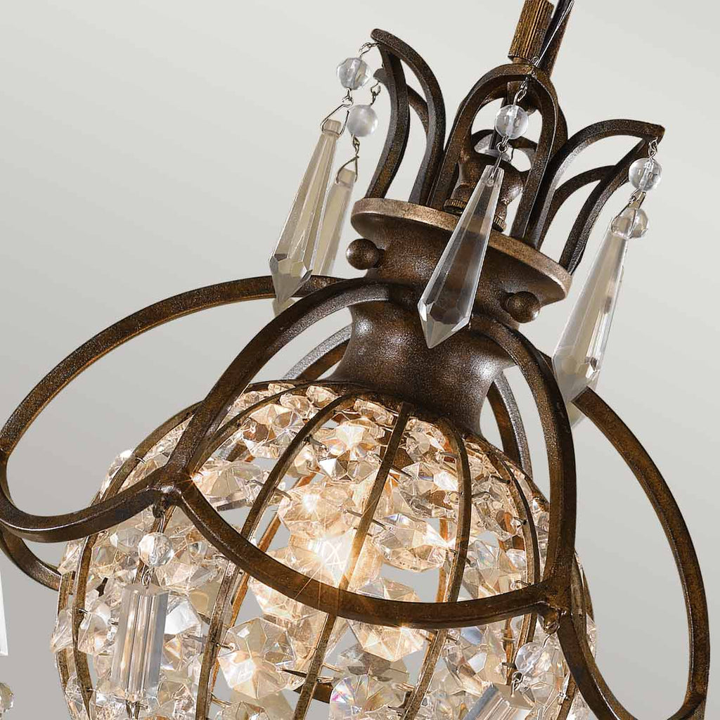 Pendelleuchte Bellini (bronzefarben) 1x - Elstead Lighting