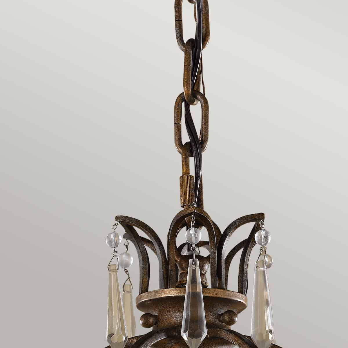 Pendelleuchte Bellini (bronzefarben) 1x - Elstead Lighting