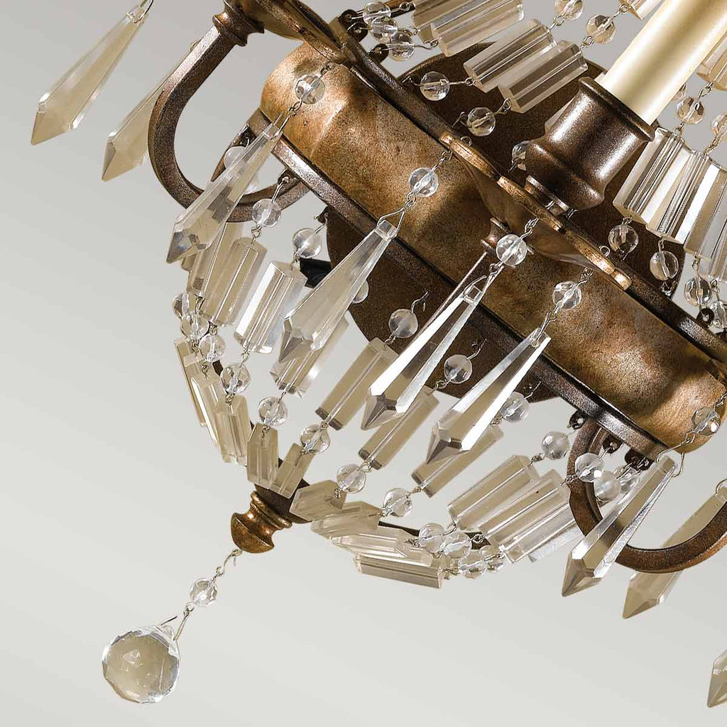 Wandleuchte Bellini (Nickel) 3x - Elstead Lighting