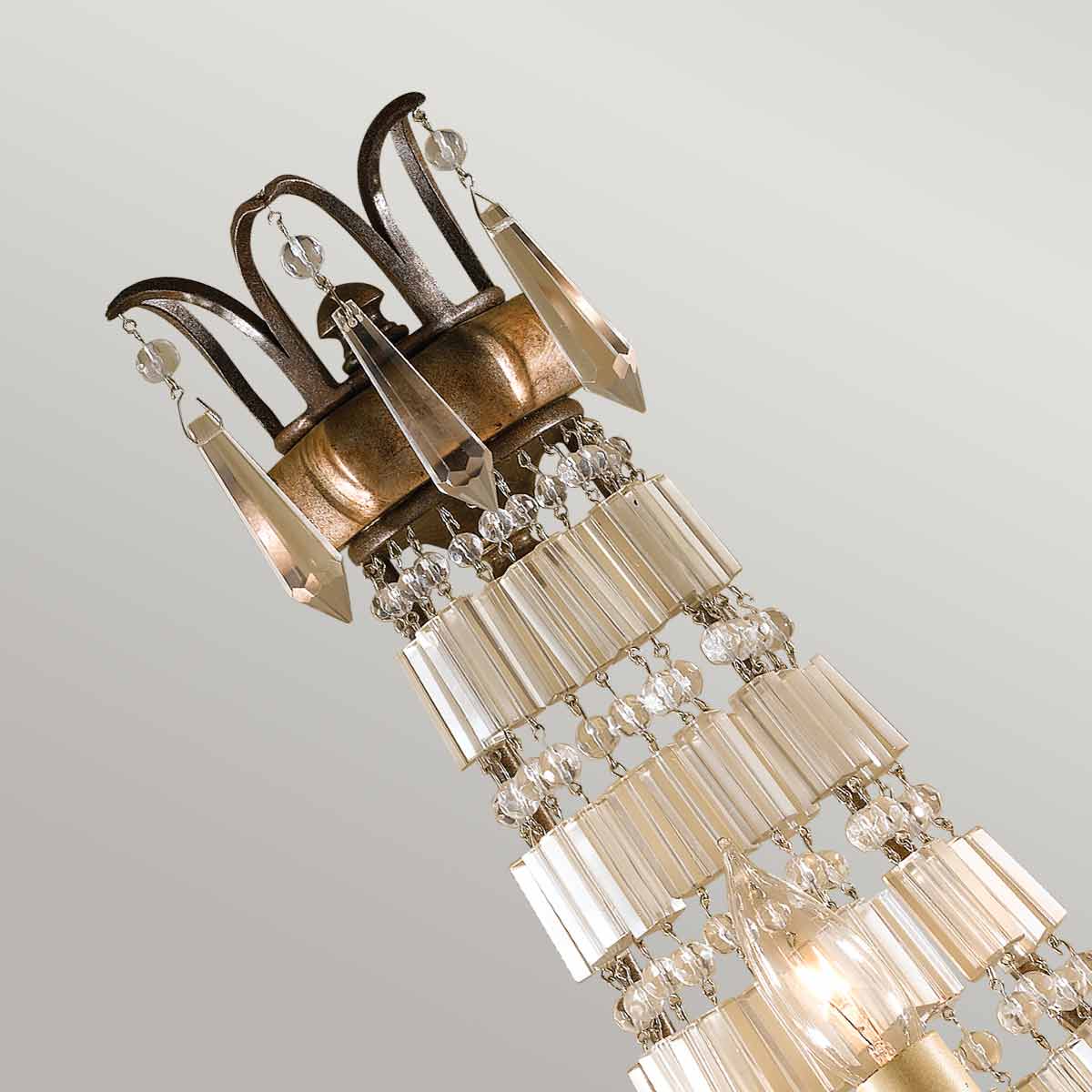 Wandleuchte Bellini (Nickel) 3x - Elstead Lighting