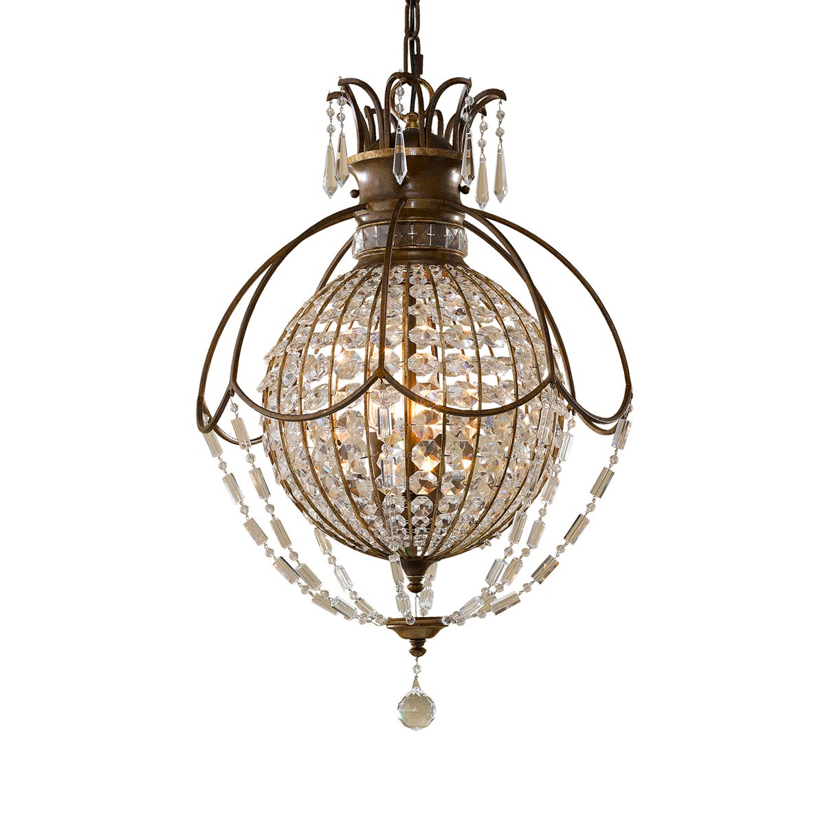 Pendelleuchte Bellini (bronzefarben) 3x - Elstead Lighting
