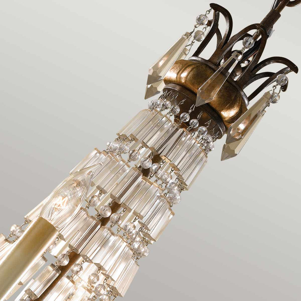 Pendelleuchte Bellini (bronzefarben) 4x - Elstead Lighting