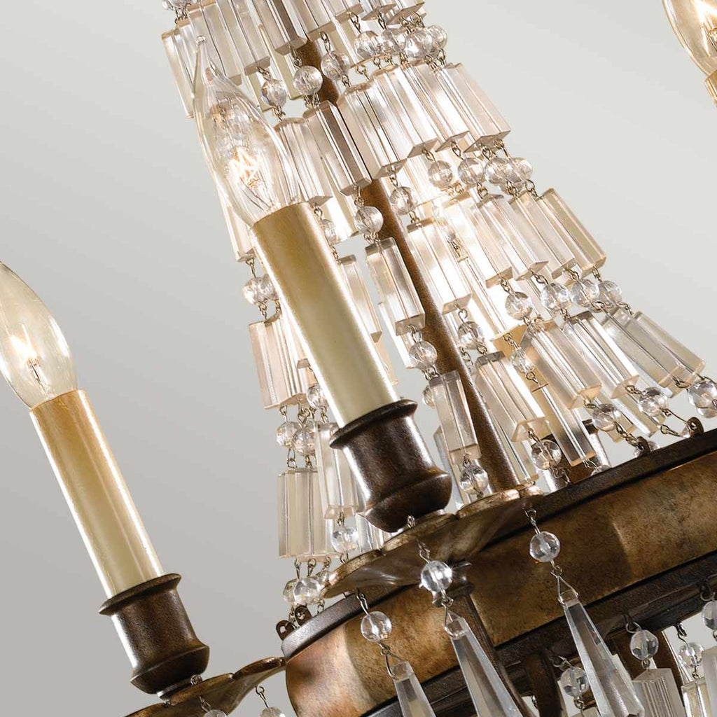 Pendelleuchte Bellini (bronzefarben) 4x - Elstead Lighting