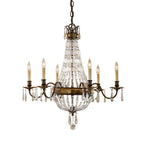 Pendelleuchte Bellini (bronzefarben) 6x - Elstead Lighting