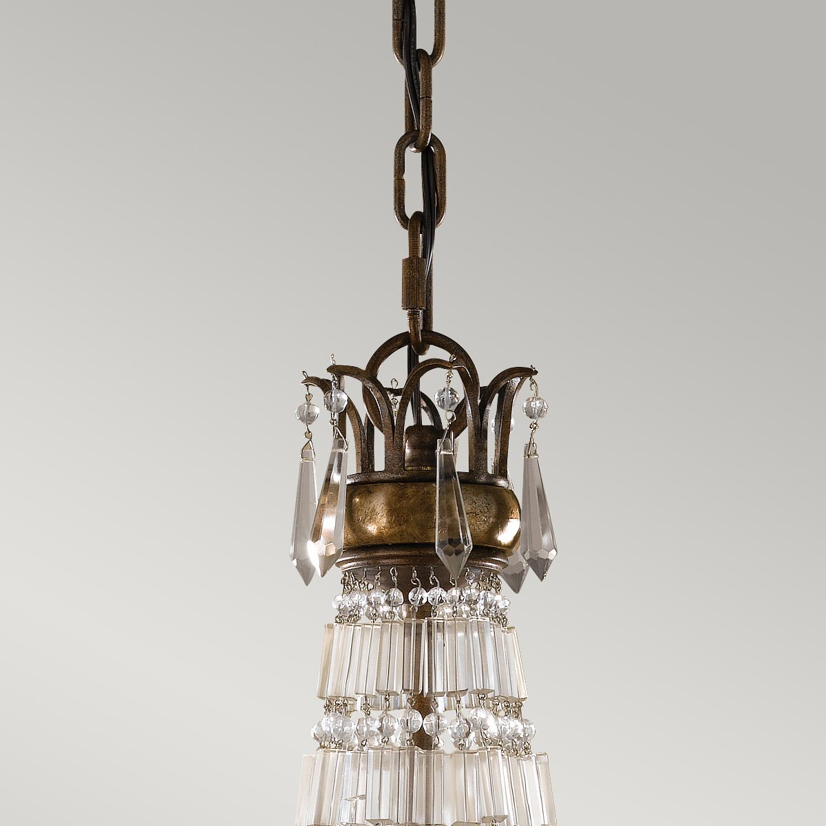 Pendelleuchte Bellini (bronzefarben) 6x - Elstead Lighting