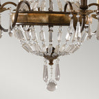 Pendelleuchte Bellini (bronzefarben) 6x - Elstead Lighting