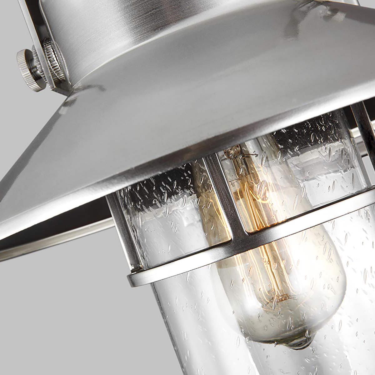 Außen-Wandleuchte Boynton (Painted Brushed Steel) 1x - Elstead Lighting