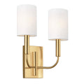 Wandleuchte Brianna (bronzefarben) 2x - Elstead Lighting