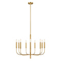 Pendelleuchte Brianna (messingfarben) 9x - Elstead Lighting