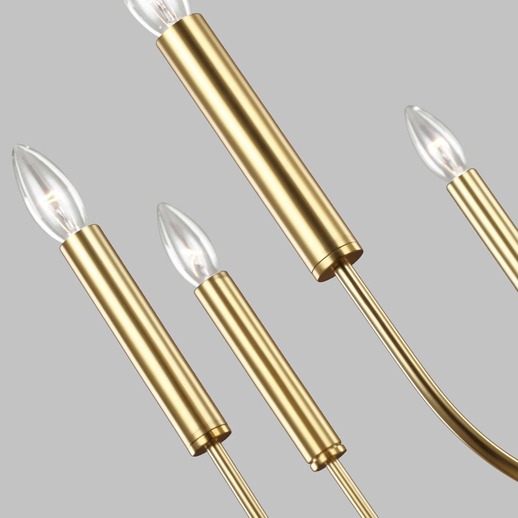 Pendelleuchte Brianna (messingfarben) 9x - Elstead Lighting