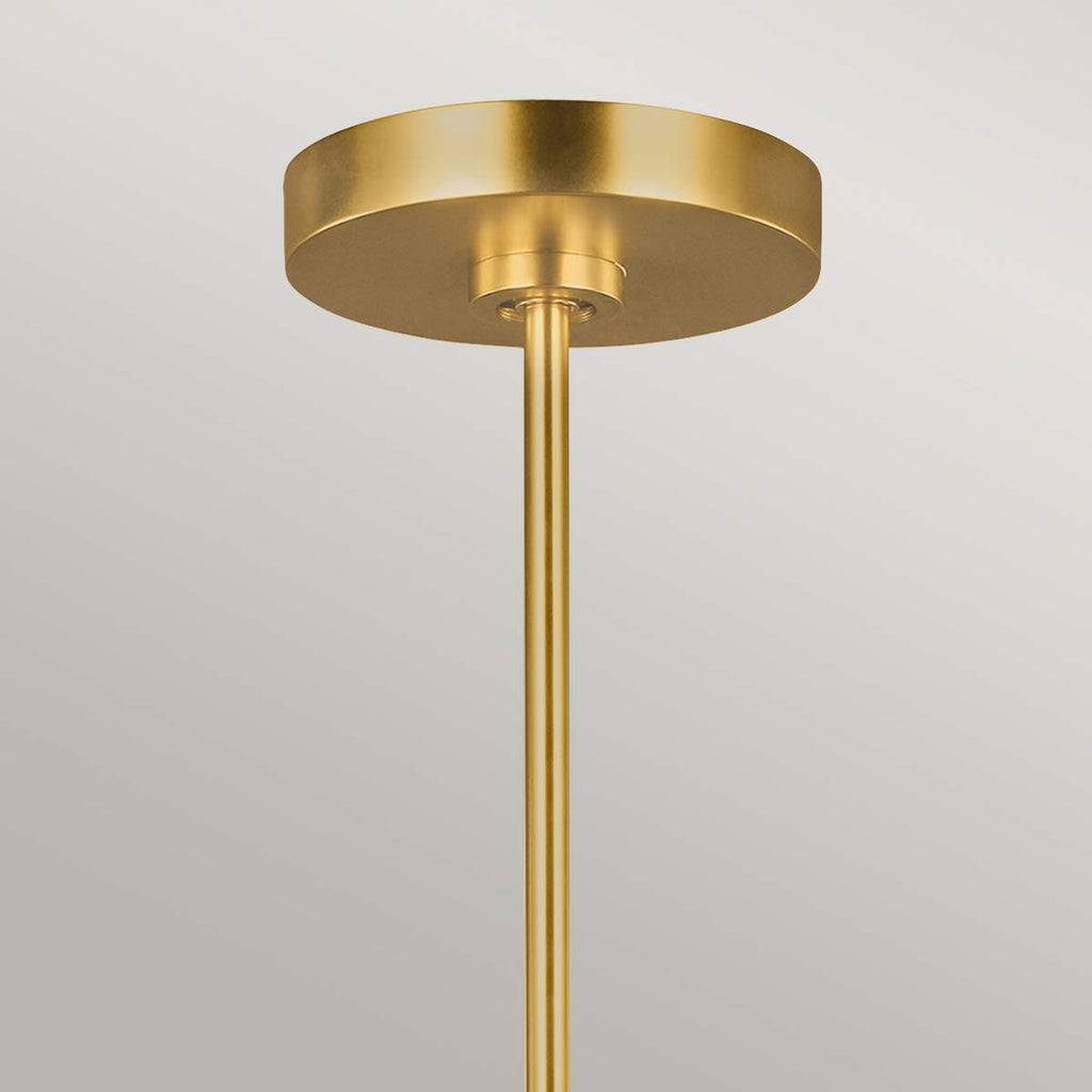 Pendelleuchte Brianna (messingfarben) 9x - Elstead Lighting
